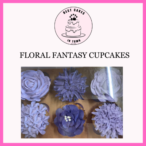 Floral Fantasy Cupcakes