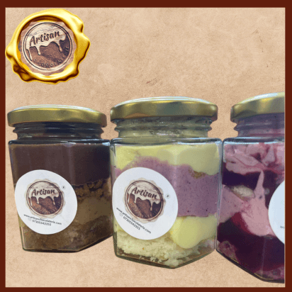 DESSERTS IN A JAR fruits