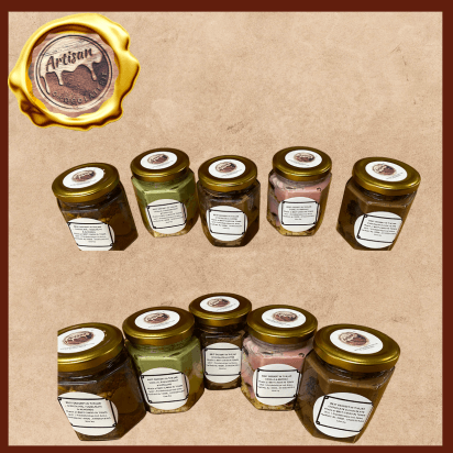 DESSERTS IN JARS SET OF FOUR