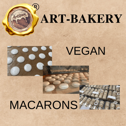 ART-BAKERY EGGLESS MACARONS SHELLS