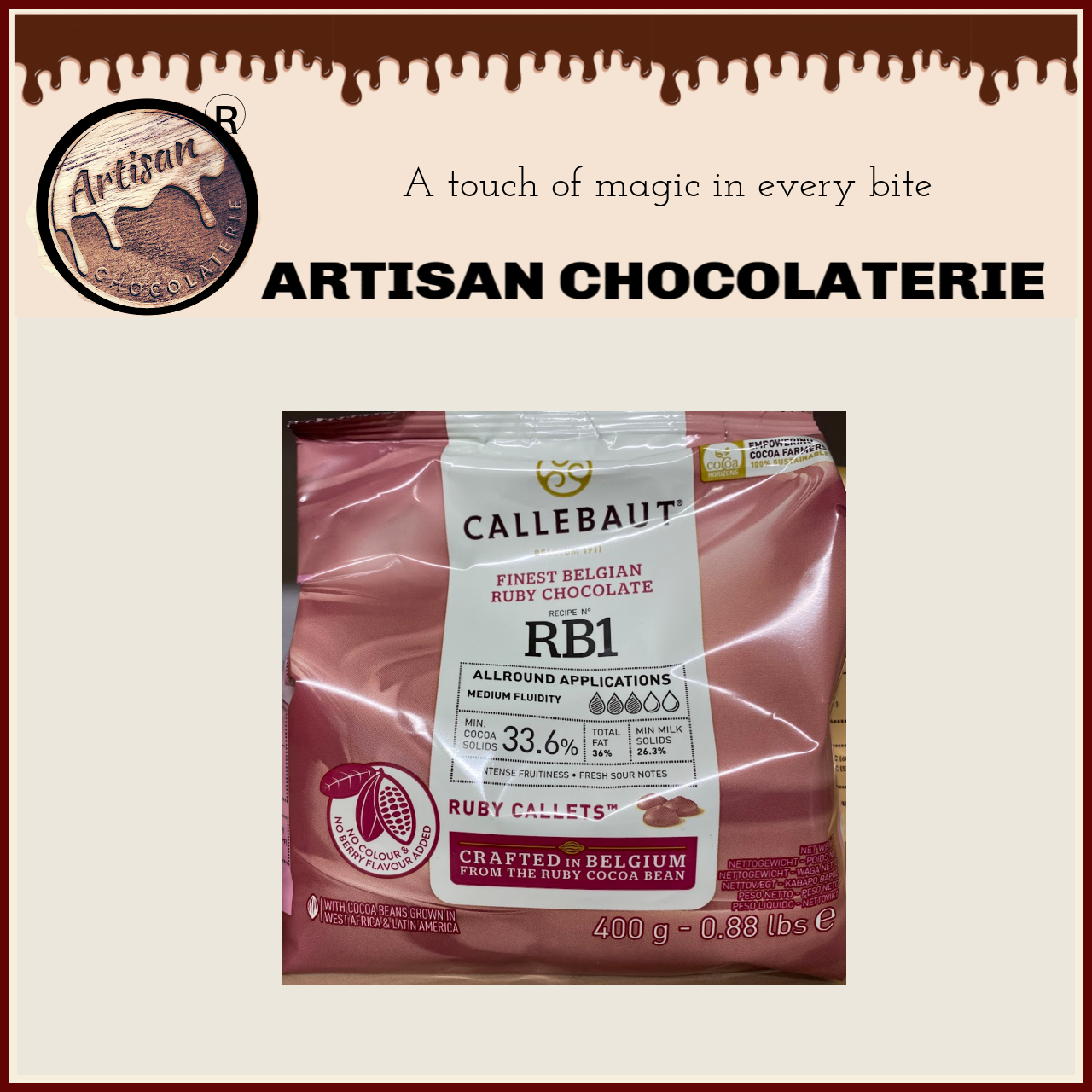 CALLEBAUT CHOCOLATE