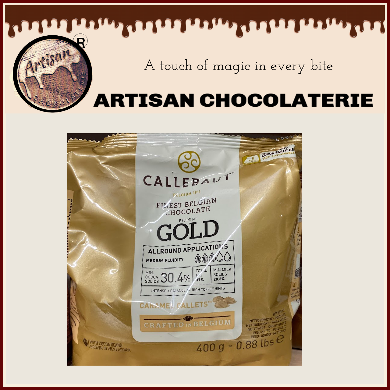 CALLEBAUT CHOCOLATE