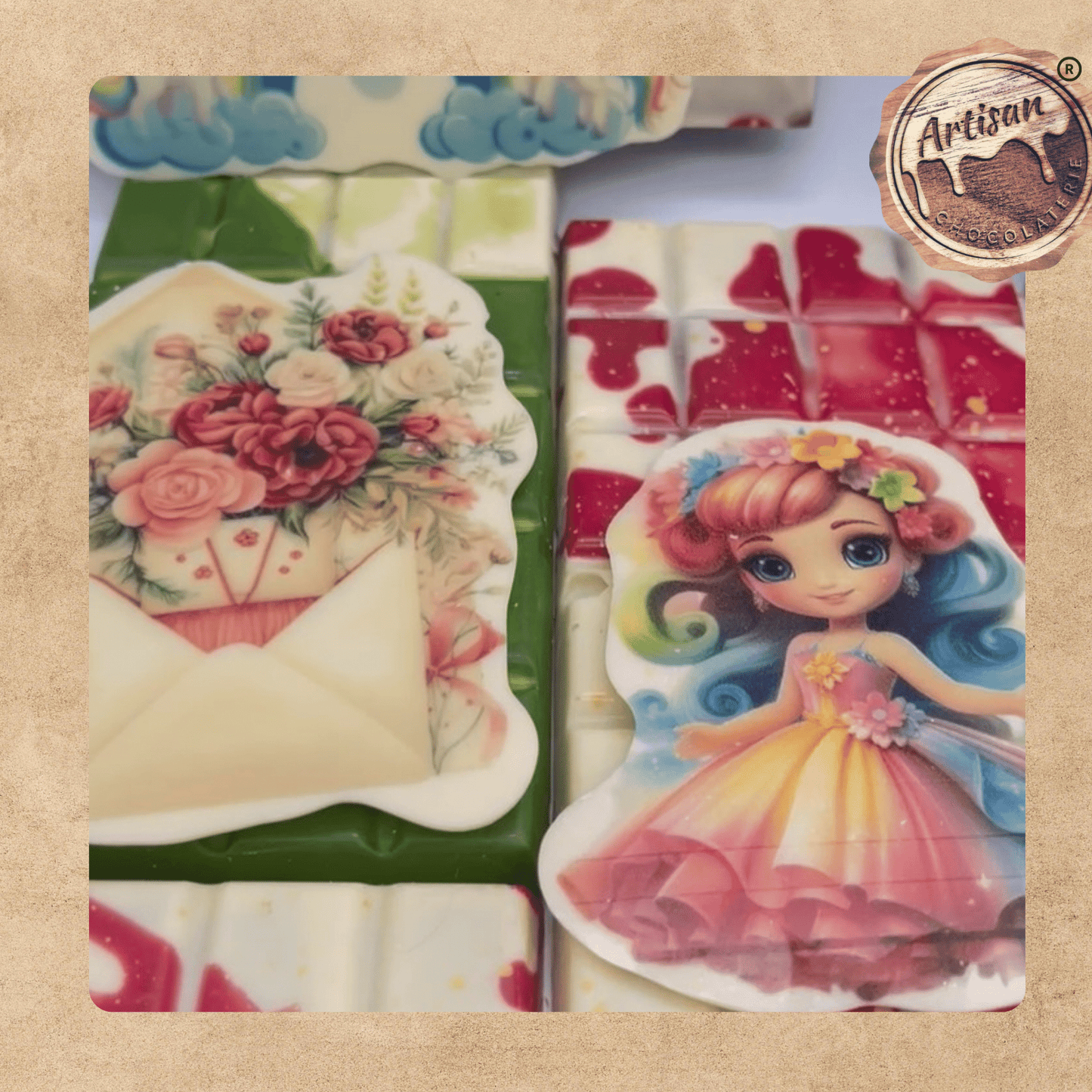 ART-CHOCO CUSTOM CHOCOLATE SLAB