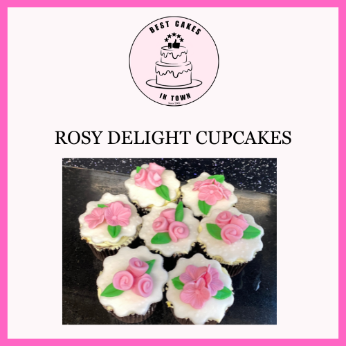 Rosy Delight Cupcakes