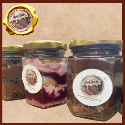 DESSERTS IN A JAR fruits