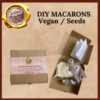 DIY MACARONS KIT VEGAN/ SEEDS