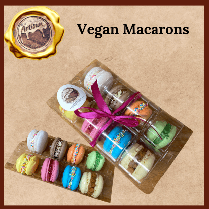 ARTISAN VEGAN MACARONS