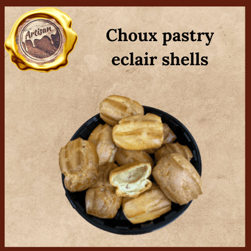 Choux Shell ECLAIR/ CHOUX SHELLS – Artisan Chocolaterie