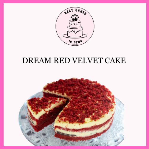 Citrus Dream Red Velvet Cake