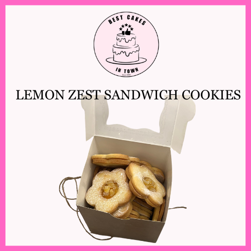 Lemon Zest Sandwich Cookies